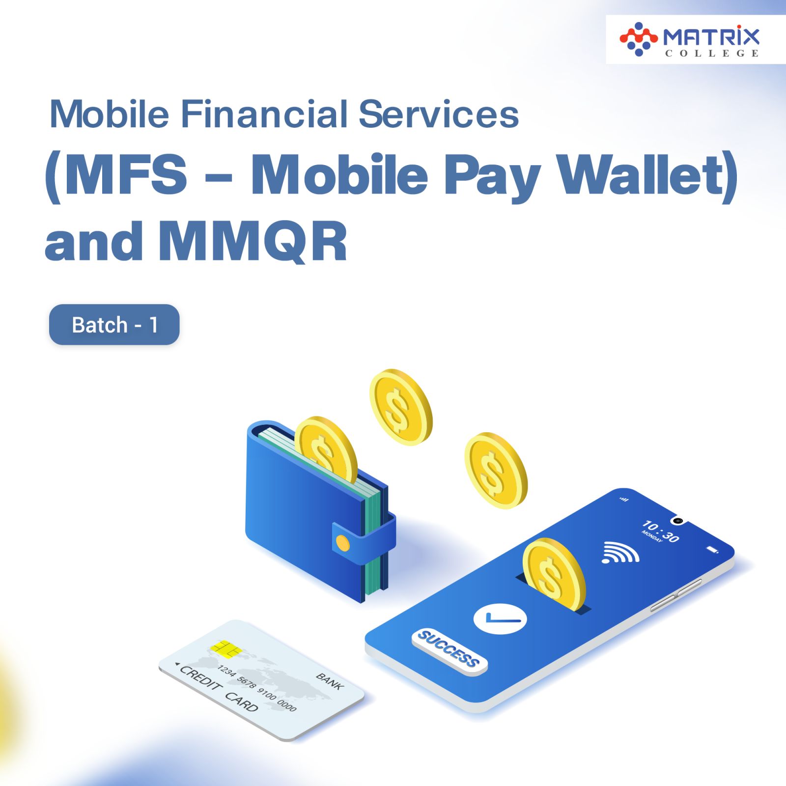 Mobile Financial Services and MMQR Batch-1