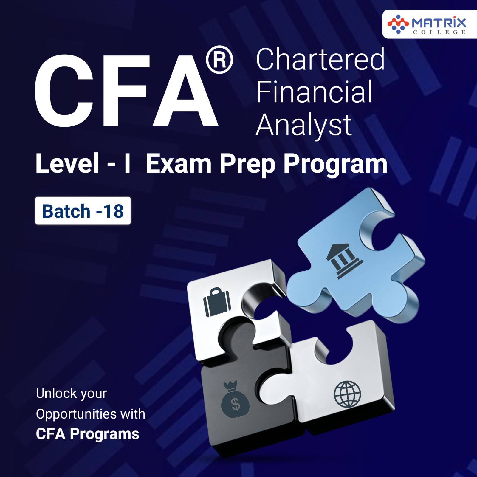 Chartered Financial Analyst Level-1, Batch-18