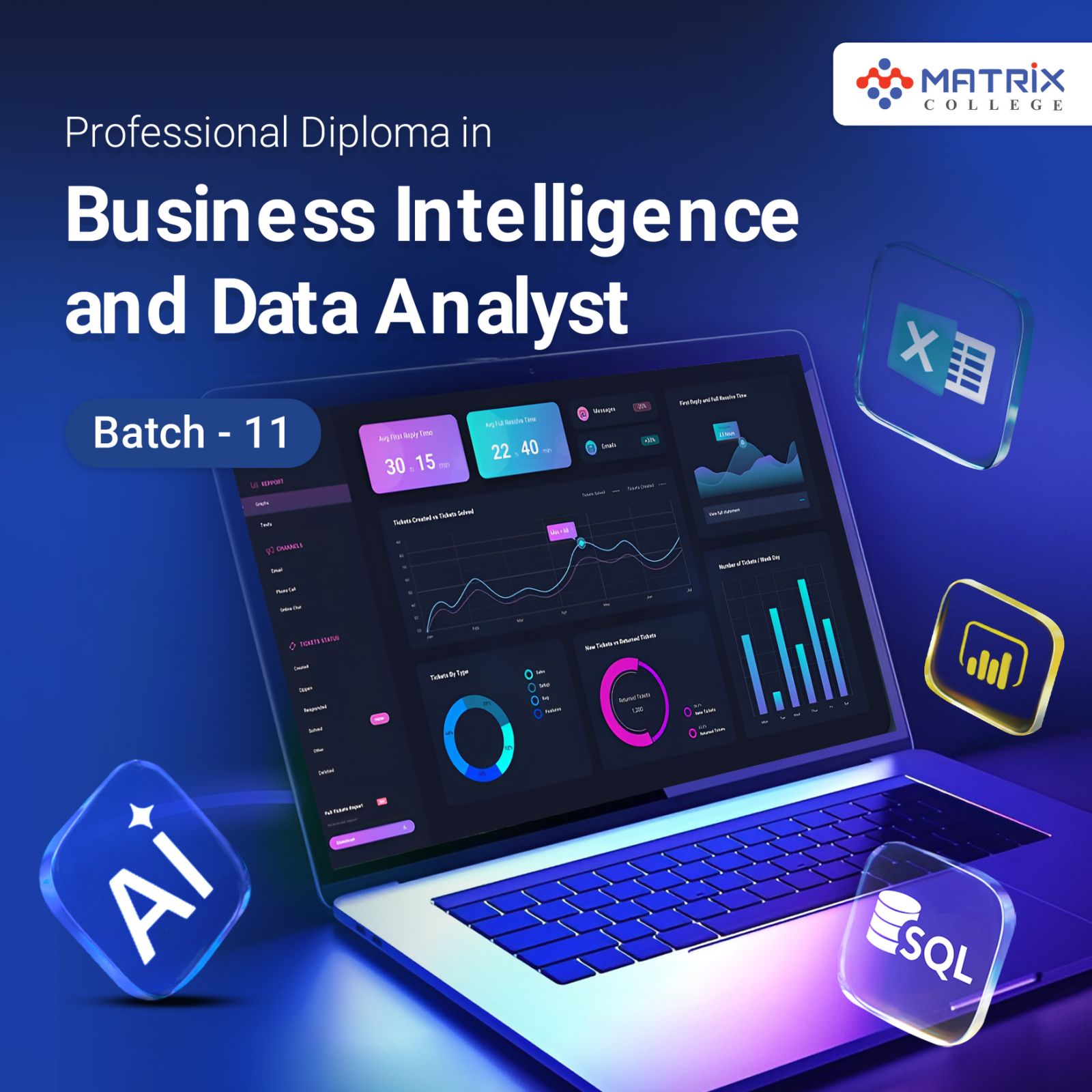 Diploma in Business Intelligence and Data Analyst Batch-11